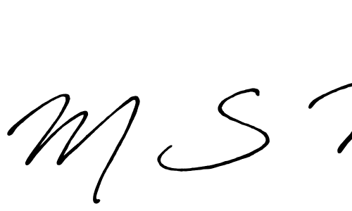 You should practise on your own different ways (Antro_Vectra_Bolder) to write your name (M S N) in signature. don't let someone else do it for you. M S N signature style 7 images and pictures png