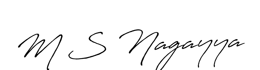 Once you've used our free online signature maker to create your best signature Antro_Vectra_Bolder style, it's time to enjoy all of the benefits that M S Nagayya name signing documents. M S Nagayya signature style 7 images and pictures png