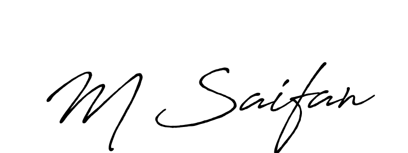 You can use this online signature creator to create a handwritten signature for the name M Saifan. This is the best online autograph maker. M Saifan signature style 7 images and pictures png