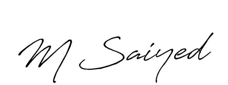 Best and Professional Signature Style for M Saiyed. Antro_Vectra_Bolder Best Signature Style Collection. M Saiyed signature style 7 images and pictures png