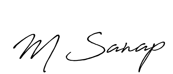 Here are the top 10 professional signature styles for the name M Sanap. These are the best autograph styles you can use for your name. M Sanap signature style 7 images and pictures png