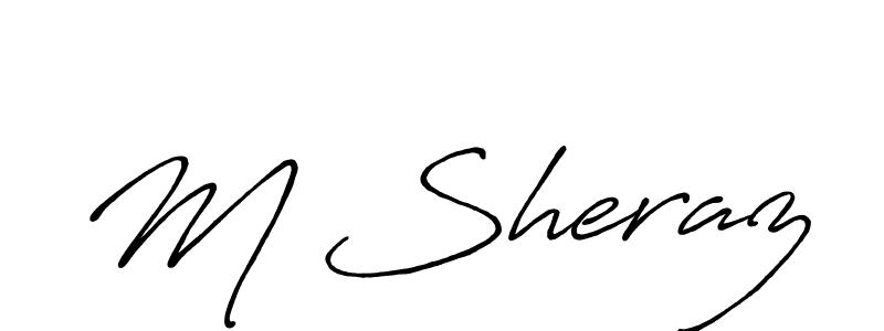 Here are the top 10 professional signature styles for the name M Sheraz. These are the best autograph styles you can use for your name. M Sheraz signature style 7 images and pictures png