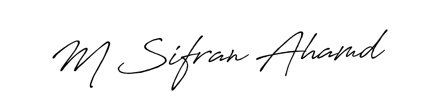 See photos of M Sifran Ahamd official signature by Spectra . Check more albums & portfolios. Read reviews & check more about Antro_Vectra_Bolder font. M Sifran Ahamd signature style 7 images and pictures png