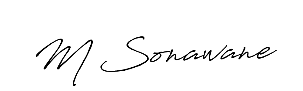 Similarly Antro_Vectra_Bolder is the best handwritten signature design. Signature creator online .You can use it as an online autograph creator for name M Sonawane. M Sonawane signature style 7 images and pictures png