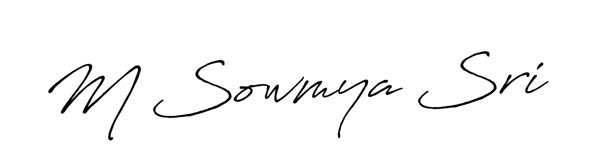 You can use this online signature creator to create a handwritten signature for the name M Sowmya Sri. This is the best online autograph maker. M Sowmya Sri signature style 7 images and pictures png