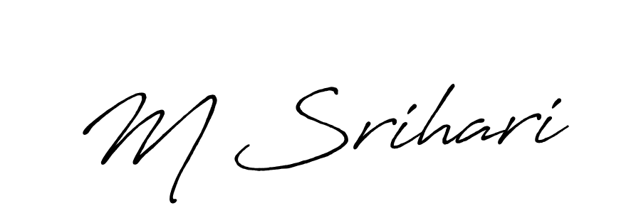 This is the best signature style for the M Srihari name. Also you like these signature font (Antro_Vectra_Bolder). Mix name signature. M Srihari signature style 7 images and pictures png