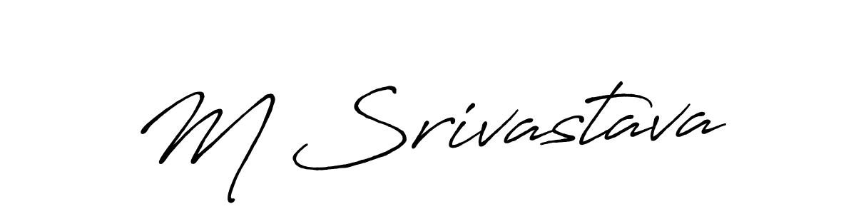 You can use this online signature creator to create a handwritten signature for the name M Srivastava. This is the best online autograph maker. M Srivastava signature style 7 images and pictures png