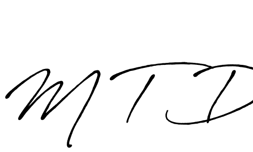 Once you've used our free online signature maker to create your best signature Antro_Vectra_Bolder style, it's time to enjoy all of the benefits that M T D name signing documents. M T D signature style 7 images and pictures png