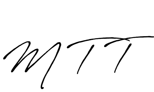 Also we have M T T name is the best signature style. Create professional handwritten signature collection using Antro_Vectra_Bolder autograph style. M T T signature style 7 images and pictures png