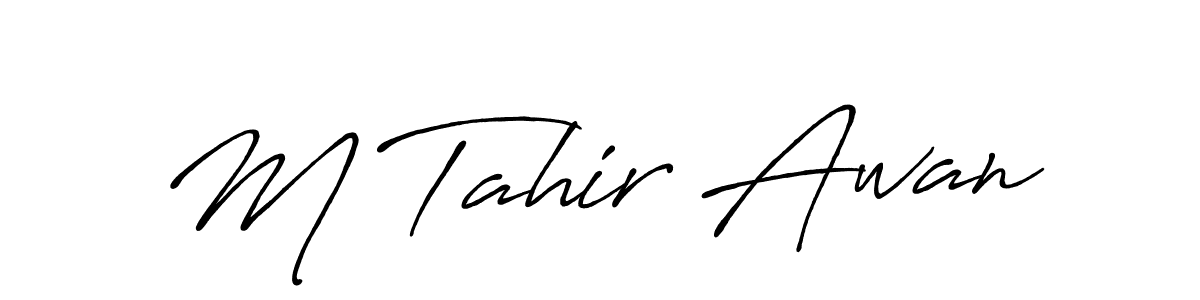 Here are the top 10 professional signature styles for the name M Tahir Awan. These are the best autograph styles you can use for your name. M Tahir Awan signature style 7 images and pictures png