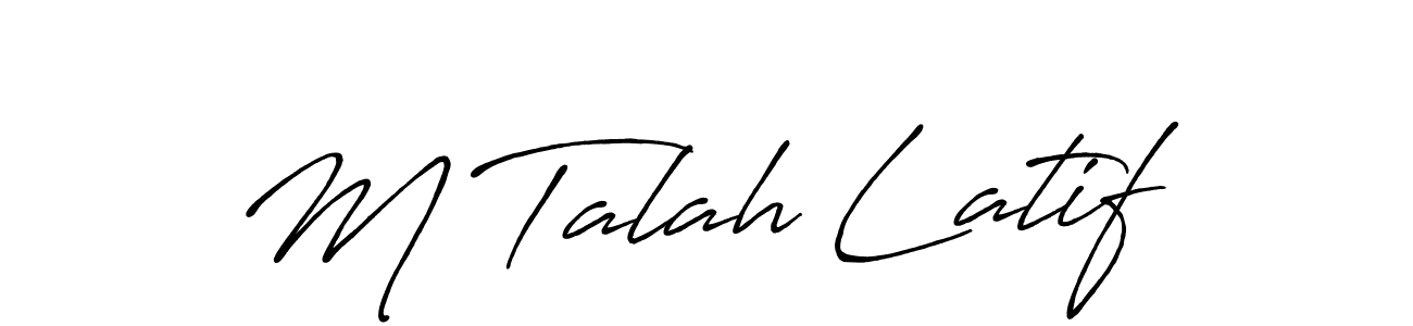 Best and Professional Signature Style for M Talah Latif. Antro_Vectra_Bolder Best Signature Style Collection. M Talah Latif signature style 7 images and pictures png