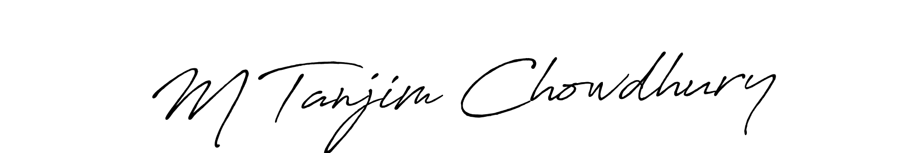 How to Draw M Tanjim Chowdhury signature style? Antro_Vectra_Bolder is a latest design signature styles for name M Tanjim Chowdhury. M Tanjim Chowdhury signature style 7 images and pictures png