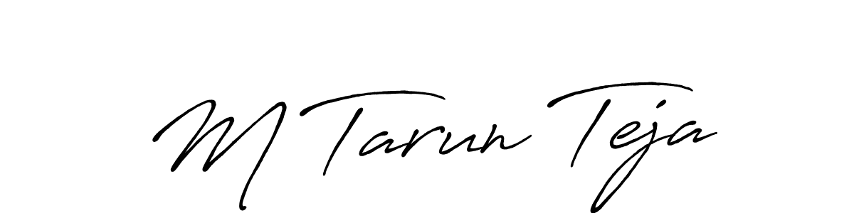 Here are the top 10 professional signature styles for the name M Tarun Teja. These are the best autograph styles you can use for your name. M Tarun Teja signature style 7 images and pictures png