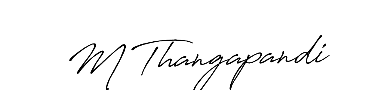 Once you've used our free online signature maker to create your best signature Antro_Vectra_Bolder style, it's time to enjoy all of the benefits that M Thangapandi name signing documents. M Thangapandi signature style 7 images and pictures png