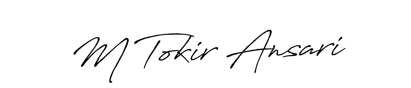 How to Draw M Tokir Ansari signature style? Antro_Vectra_Bolder is a latest design signature styles for name M Tokir Ansari. M Tokir Ansari signature style 7 images and pictures png