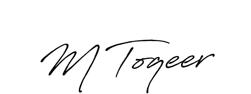 Make a beautiful signature design for name M Toqeer. Use this online signature maker to create a handwritten signature for free. M Toqeer signature style 7 images and pictures png