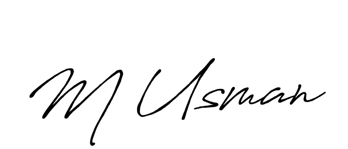 This is the best signature style for the M Usman name. Also you like these signature font (Antro_Vectra_Bolder). Mix name signature. M Usman signature style 7 images and pictures png