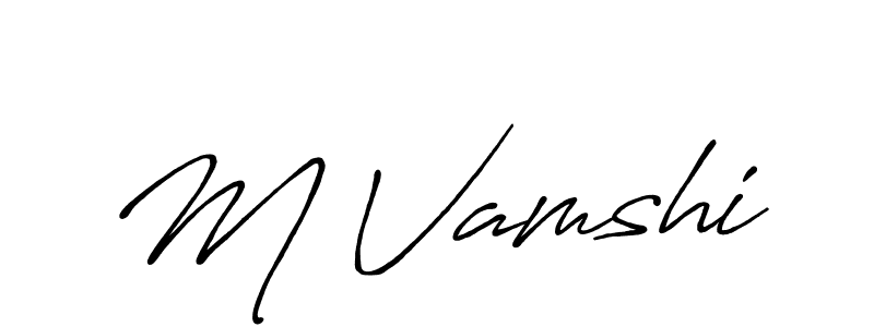 You can use this online signature creator to create a handwritten signature for the name M Vamshi. This is the best online autograph maker. M Vamshi signature style 7 images and pictures png