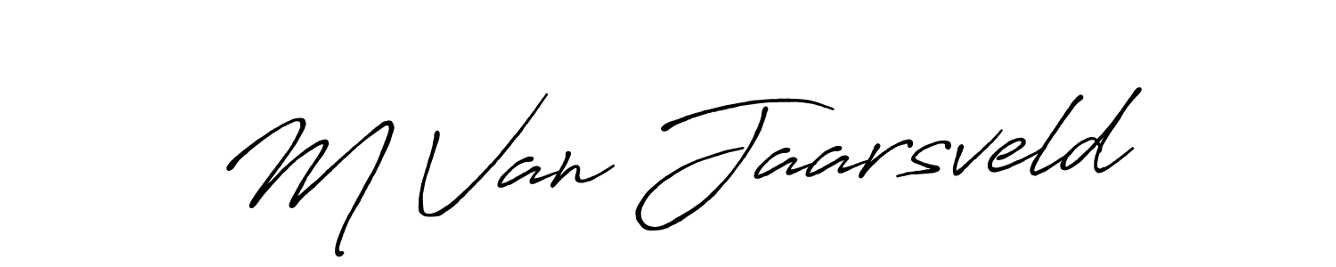 Make a beautiful signature design for name M Van Jaarsveld. Use this online signature maker to create a handwritten signature for free. M Van Jaarsveld signature style 7 images and pictures png