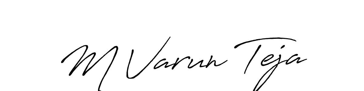 Check out images of Autograph of M Varun Teja name. Actor M Varun Teja Signature Style. Antro_Vectra_Bolder is a professional sign style online. M Varun Teja signature style 7 images and pictures png