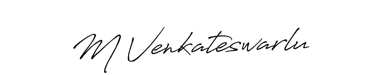 if you are searching for the best signature style for your name M Venkateswarlu. so please give up your signature search. here we have designed multiple signature styles  using Antro_Vectra_Bolder. M Venkateswarlu signature style 7 images and pictures png