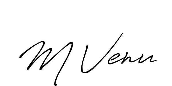 You can use this online signature creator to create a handwritten signature for the name M Venu. This is the best online autograph maker. M Venu signature style 7 images and pictures png