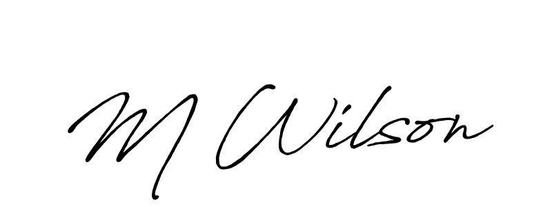 Similarly Antro_Vectra_Bolder is the best handwritten signature design. Signature creator online .You can use it as an online autograph creator for name M Wilson. M Wilson signature style 7 images and pictures png