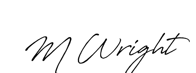 Best and Professional Signature Style for M Wright. Antro_Vectra_Bolder Best Signature Style Collection. M Wright signature style 7 images and pictures png