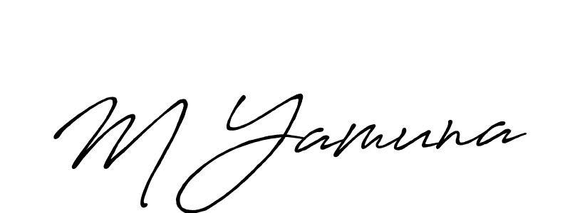 Antro_Vectra_Bolder is a professional signature style that is perfect for those who want to add a touch of class to their signature. It is also a great choice for those who want to make their signature more unique. Get M Yamuna name to fancy signature for free. M Yamuna signature style 7 images and pictures png