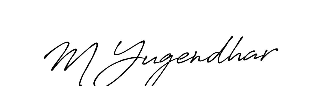 How to Draw M Yugendhar signature style? Antro_Vectra_Bolder is a latest design signature styles for name M Yugendhar. M Yugendhar signature style 7 images and pictures png