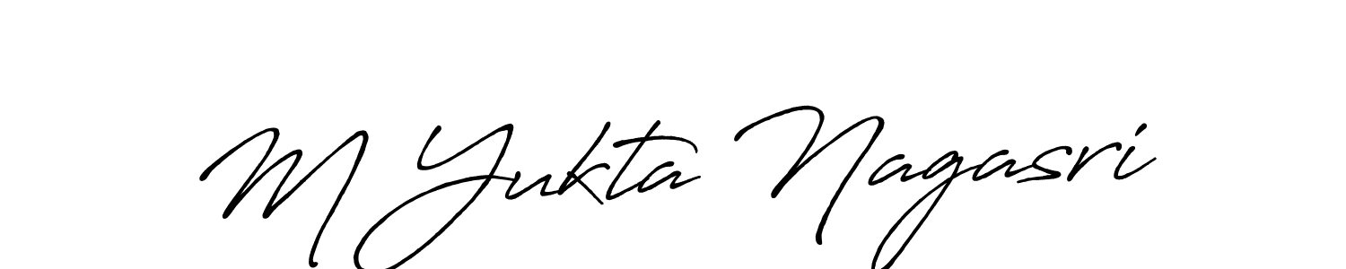 Check out images of Autograph of M Yukta Nagasri name. Actor M Yukta Nagasri Signature Style. Antro_Vectra_Bolder is a professional sign style online. M Yukta Nagasri signature style 7 images and pictures png