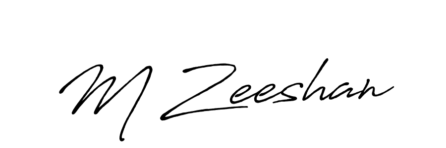 Similarly Antro_Vectra_Bolder is the best handwritten signature design. Signature creator online .You can use it as an online autograph creator for name M Zeeshan. M Zeeshan signature style 7 images and pictures png