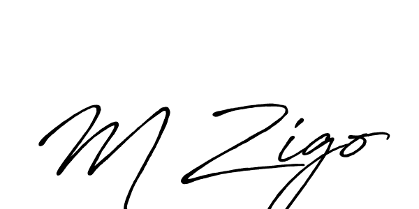 This is the best signature style for the M Zigo name. Also you like these signature font (Antro_Vectra_Bolder). Mix name signature. M Zigo signature style 7 images and pictures png