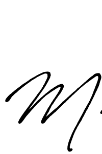 Similarly Antro_Vectra_Bolder is the best handwritten signature design. Signature creator online .You can use it as an online autograph creator for name M.. M. signature style 7 images and pictures png