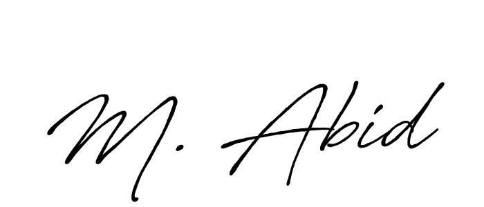 Antro_Vectra_Bolder is a professional signature style that is perfect for those who want to add a touch of class to their signature. It is also a great choice for those who want to make their signature more unique. Get M. Abid name to fancy signature for free. M. Abid signature style 7 images and pictures png