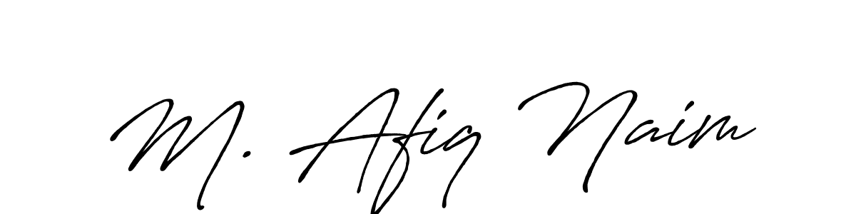 It looks lik you need a new signature style for name M. Afiq Naim. Design unique handwritten (Antro_Vectra_Bolder) signature with our free signature maker in just a few clicks. M. Afiq Naim signature style 7 images and pictures png