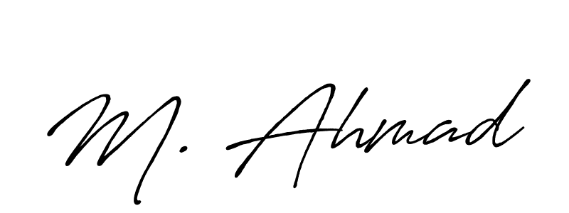 Make a short M. Ahmad signature style. Manage your documents anywhere anytime using Antro_Vectra_Bolder. Create and add eSignatures, submit forms, share and send files easily. M. Ahmad signature style 7 images and pictures png