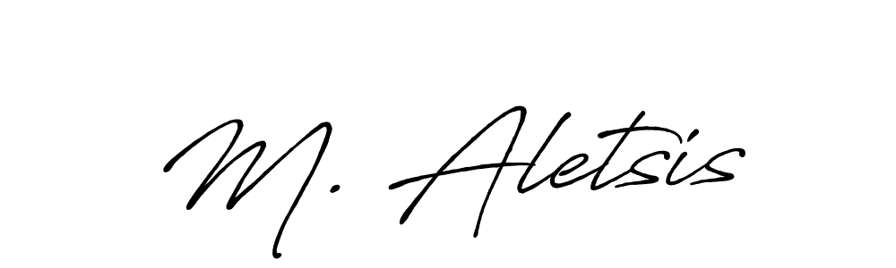 You can use this online signature creator to create a handwritten signature for the name M. Aletsis. This is the best online autograph maker. M. Aletsis signature style 7 images and pictures png