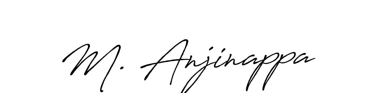 You can use this online signature creator to create a handwritten signature for the name M. Anjinappa. This is the best online autograph maker. M. Anjinappa signature style 7 images and pictures png