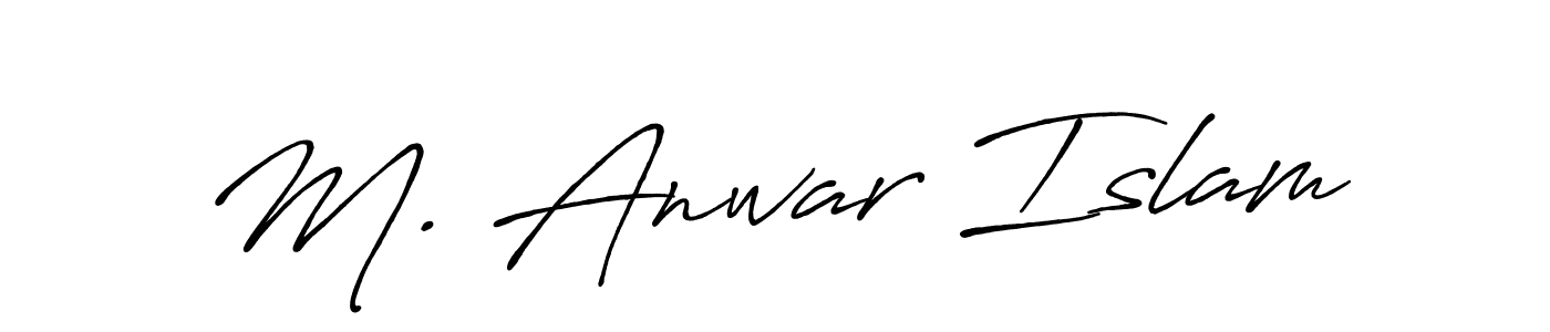 Once you've used our free online signature maker to create your best signature Antro_Vectra_Bolder style, it's time to enjoy all of the benefits that M. Anwar Islam name signing documents. M. Anwar Islam signature style 7 images and pictures png