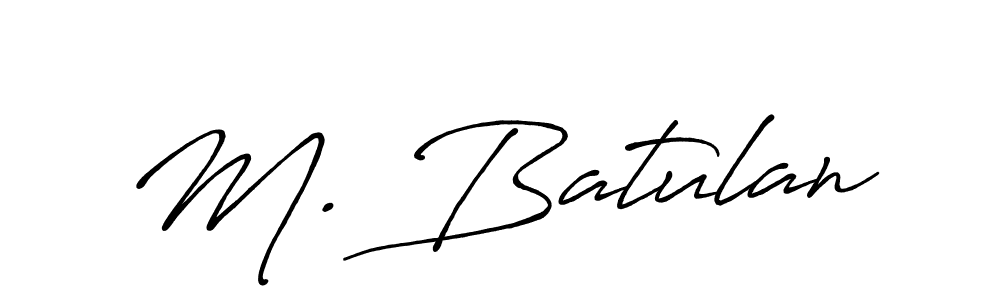Make a beautiful signature design for name M. Batulan. Use this online signature maker to create a handwritten signature for free. M. Batulan signature style 7 images and pictures png