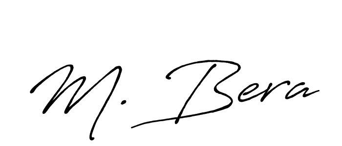 How to Draw M. Bera signature style? Antro_Vectra_Bolder is a latest design signature styles for name M. Bera. M. Bera signature style 7 images and pictures png
