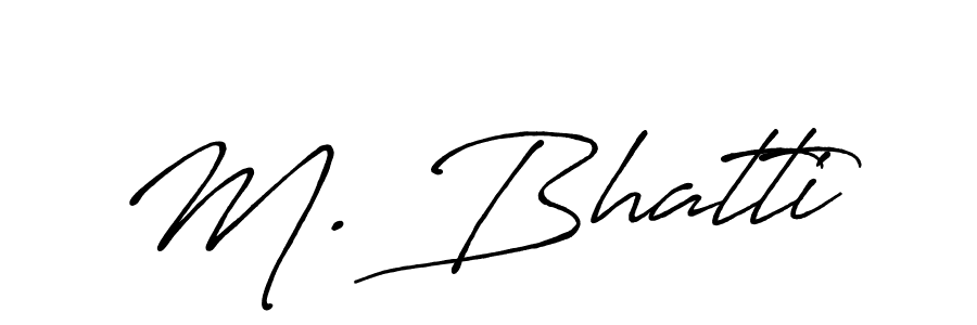 This is the best signature style for the M. Bhatti name. Also you like these signature font (Antro_Vectra_Bolder). Mix name signature. M. Bhatti signature style 7 images and pictures png