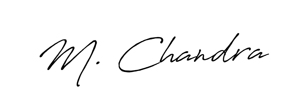 You can use this online signature creator to create a handwritten signature for the name M. Chandra. This is the best online autograph maker. M. Chandra signature style 7 images and pictures png