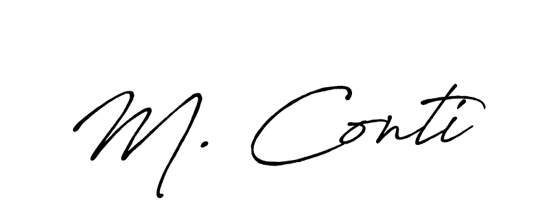 Check out images of Autograph of M. Conti name. Actor M. Conti Signature Style. Antro_Vectra_Bolder is a professional sign style online. M. Conti signature style 7 images and pictures png