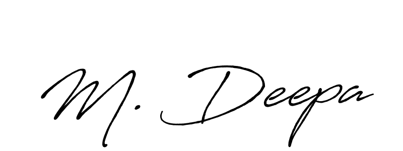 Best and Professional Signature Style for M. Deepa. Antro_Vectra_Bolder Best Signature Style Collection. M. Deepa signature style 7 images and pictures png