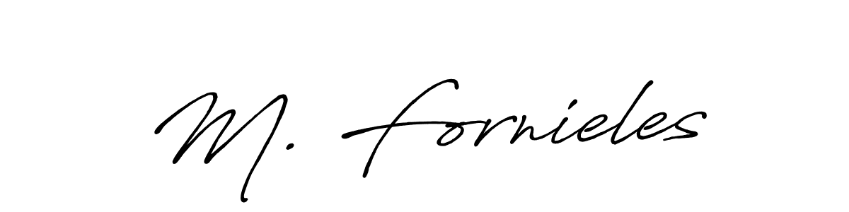 How to make M. Fornieles signature? Antro_Vectra_Bolder is a professional autograph style. Create handwritten signature for M. Fornieles name. M. Fornieles signature style 7 images and pictures png