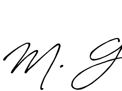 Best and Professional Signature Style for M. G. Antro_Vectra_Bolder Best Signature Style Collection. M. G signature style 7 images and pictures png