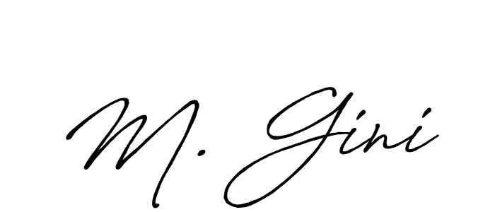 This is the best signature style for the M. Gini name. Also you like these signature font (Antro_Vectra_Bolder). Mix name signature. M. Gini signature style 7 images and pictures png