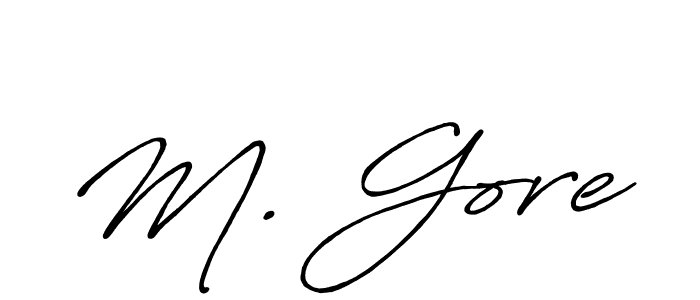 How to Draw M. Gore signature style? Antro_Vectra_Bolder is a latest design signature styles for name M. Gore. M. Gore signature style 7 images and pictures png